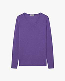 Maglia Scollo V Lightness - Viola