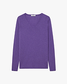 Maglia Scollo V Lightness - Viola