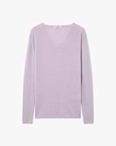 Maglia Scollo V Lightness - Lilla