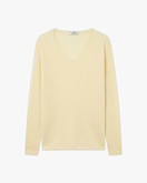 Maglia Scollo V Lightness - Burro