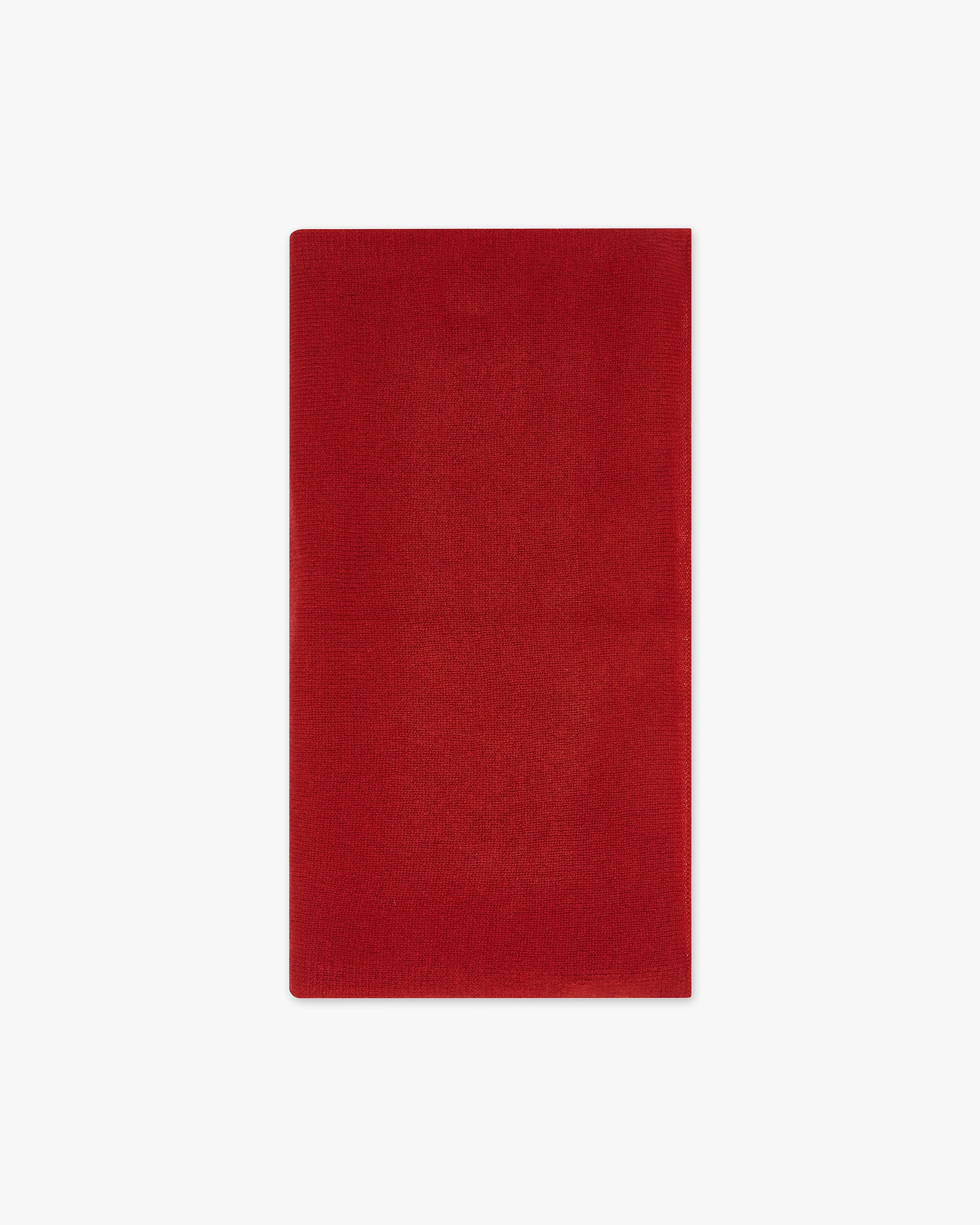 Women's Essential Maxi Scarf - Red Cashmere
