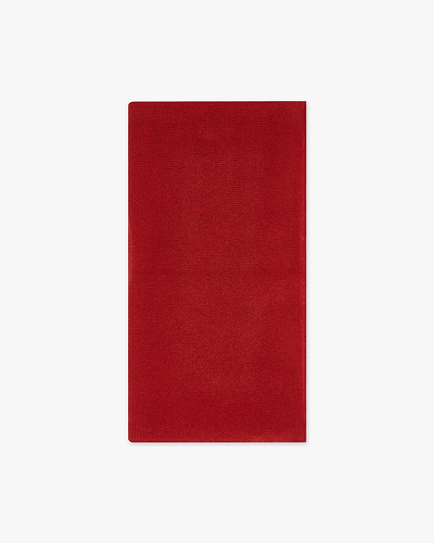 Women's Essential Maxi Scarf - Red Cashmere
