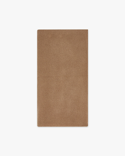 Women's Essential Maxi Scarf - Camel Cashmere