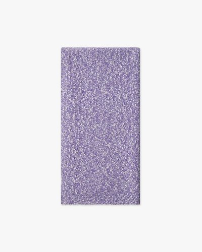 Women's Mouliné Maxi Scarf - Purple Lana / Cashmere