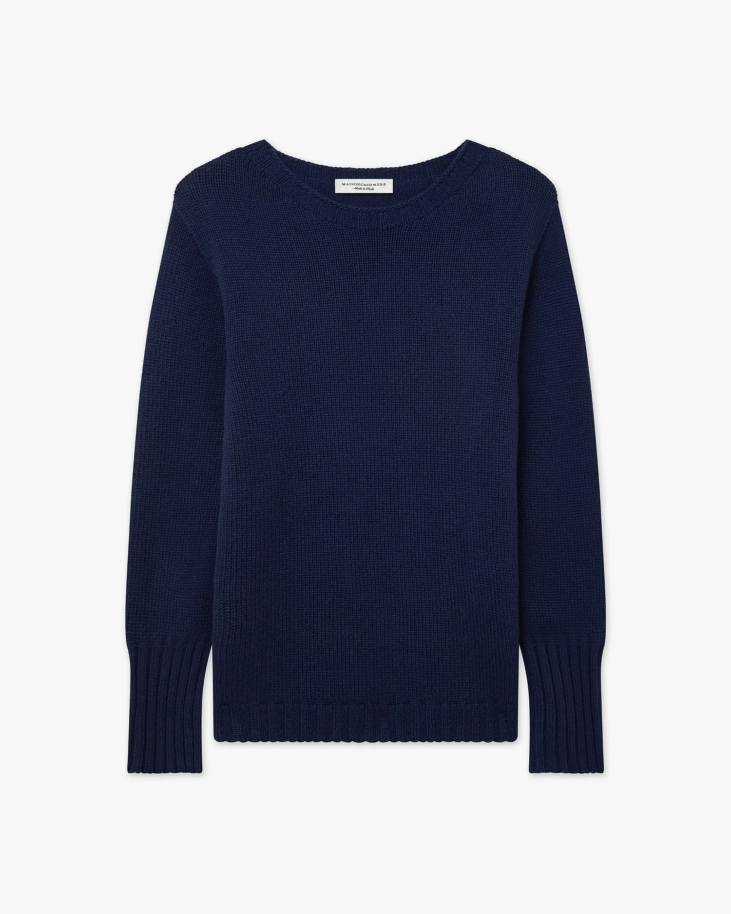 Women's Merano Crew Neck Sweater - Blue Cashmere