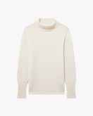 Merano Rollkragenpullover Damen - Weiß