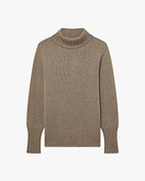Merano Rollkragenpullover Damen - Taupe