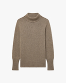 Merano Rollkragenpullover Damen - Taupe