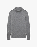 Merano Rollkragenpullover Damen - Mittelgrau