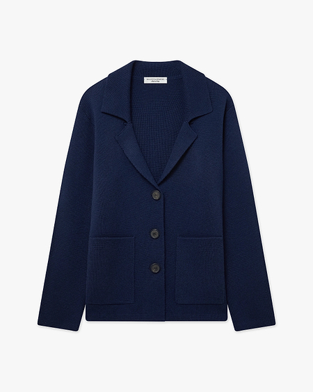 Women's Milford Blazer - Blue Merino
