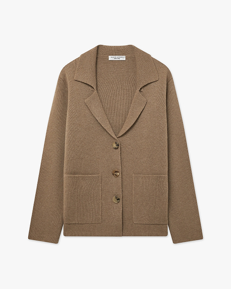 Women's Milford Blazer - Hazelnut Merino