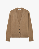 Cardigan Funes Donna - Nocciola