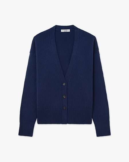 Women's Funes Cardigan - Blue Merino