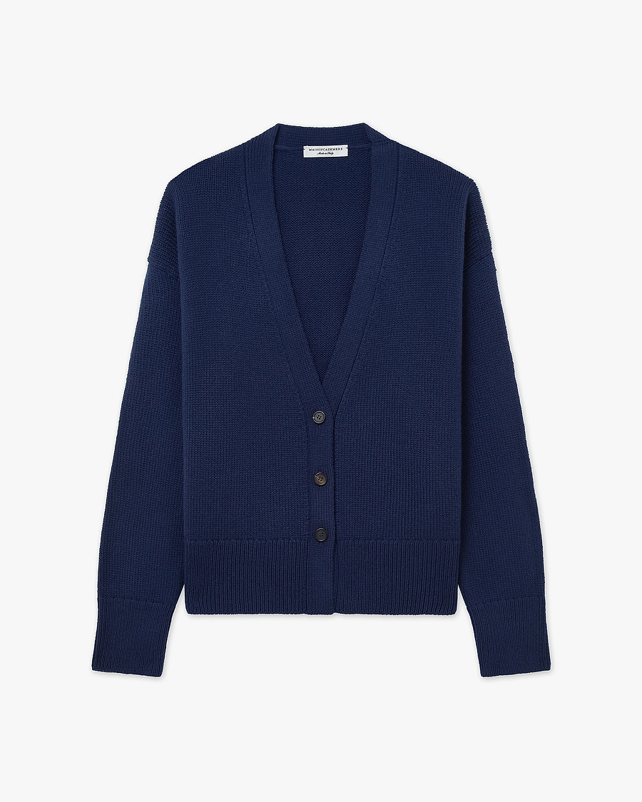 Women's Funes Cardigan - Blue Merino