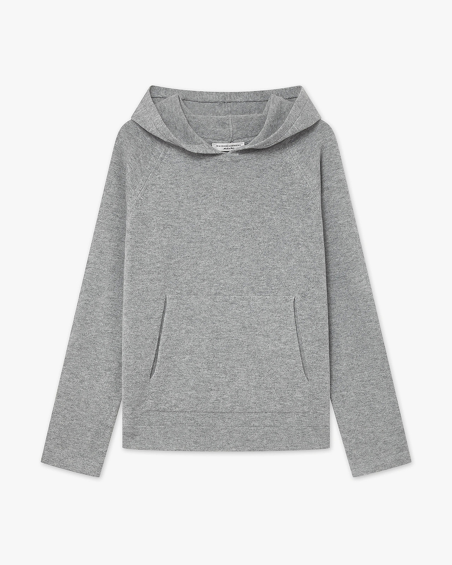 Women's Milford Hoodie - Medium Grey Merino