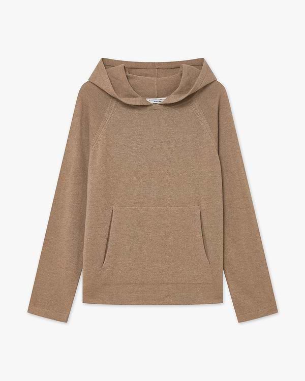 Milford Kapuzenpullover Damen - Haselnuss