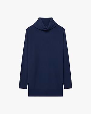 Women's Milford Turtleneck Sweater - Blue