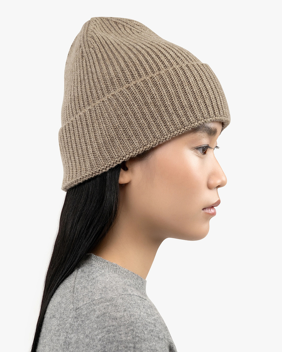 Women's Monaco Hat - Taupe Cashmere