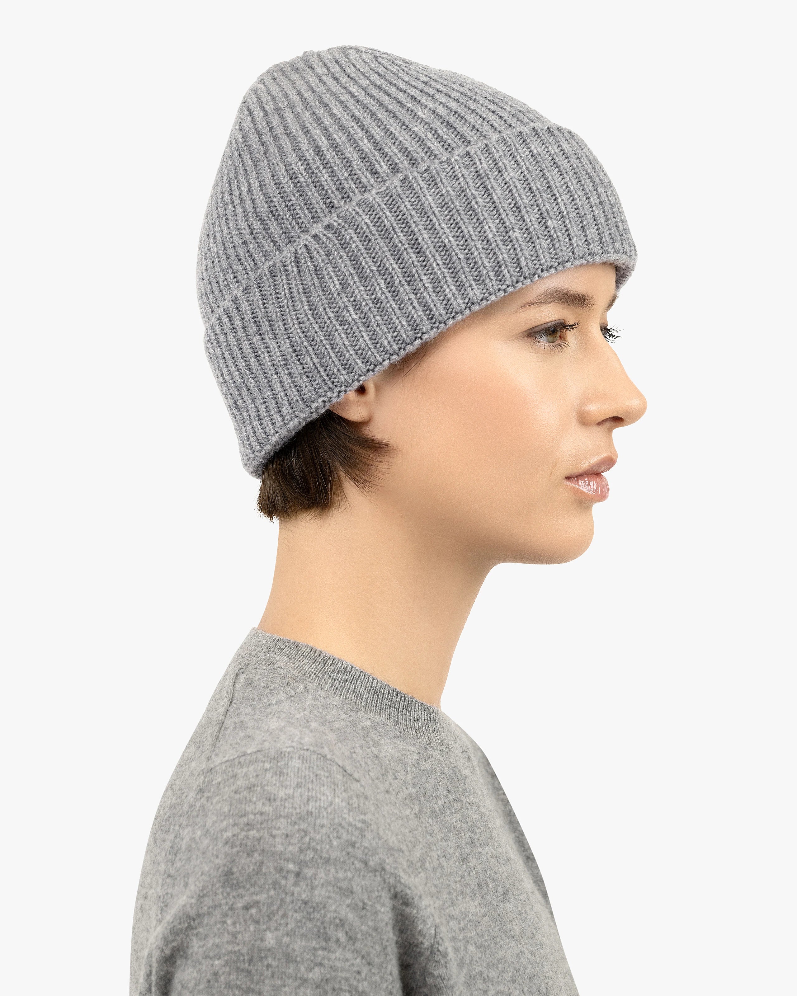 Women's Monaco Hat - Medium Grey Cashmere