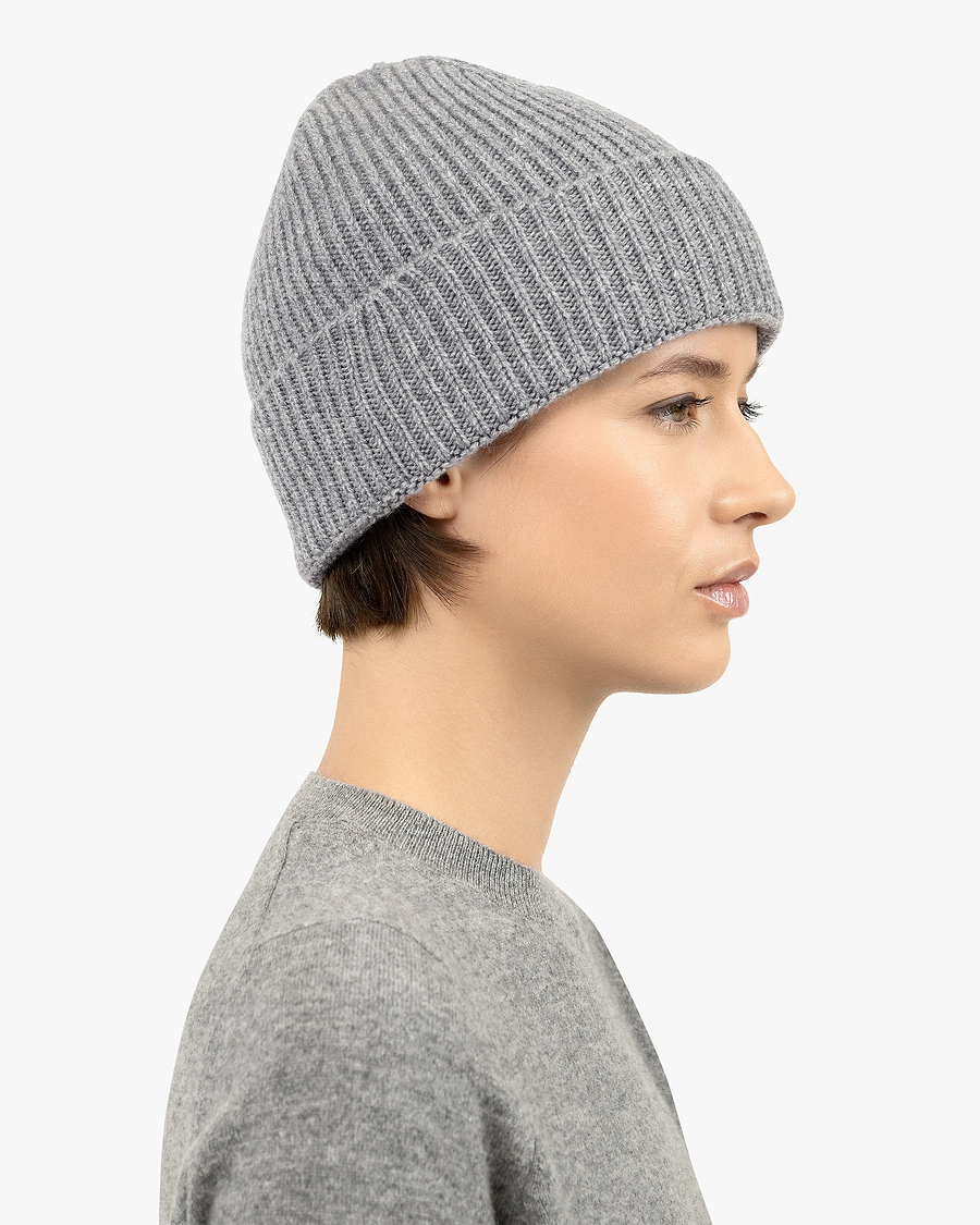 Women's Monaco Hat - Medium Grey Cashmere