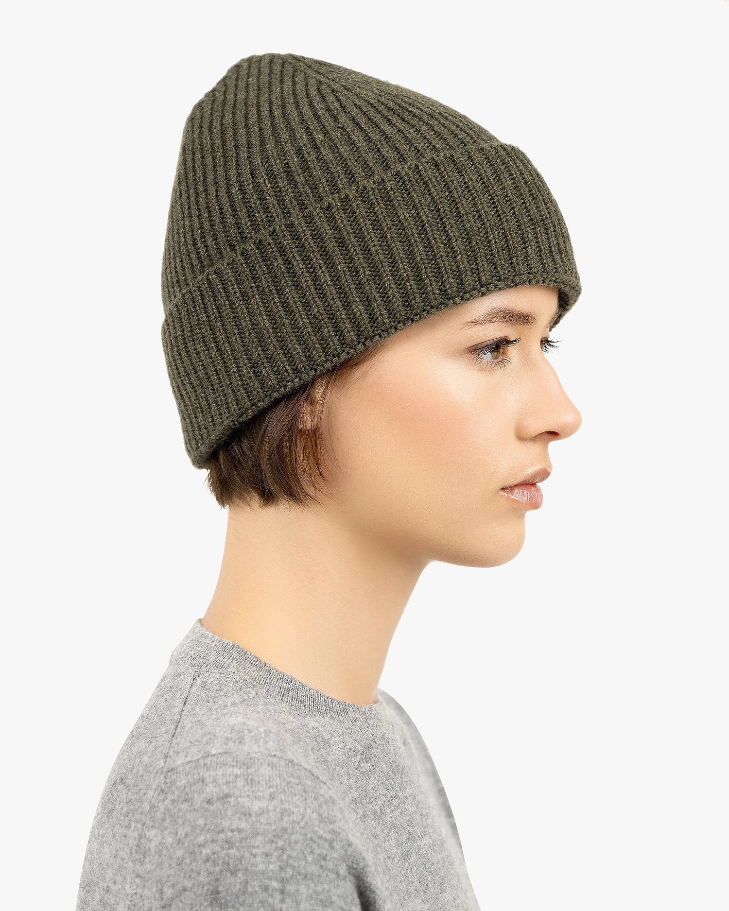 Women's Monaco Hat - Green Cashmere