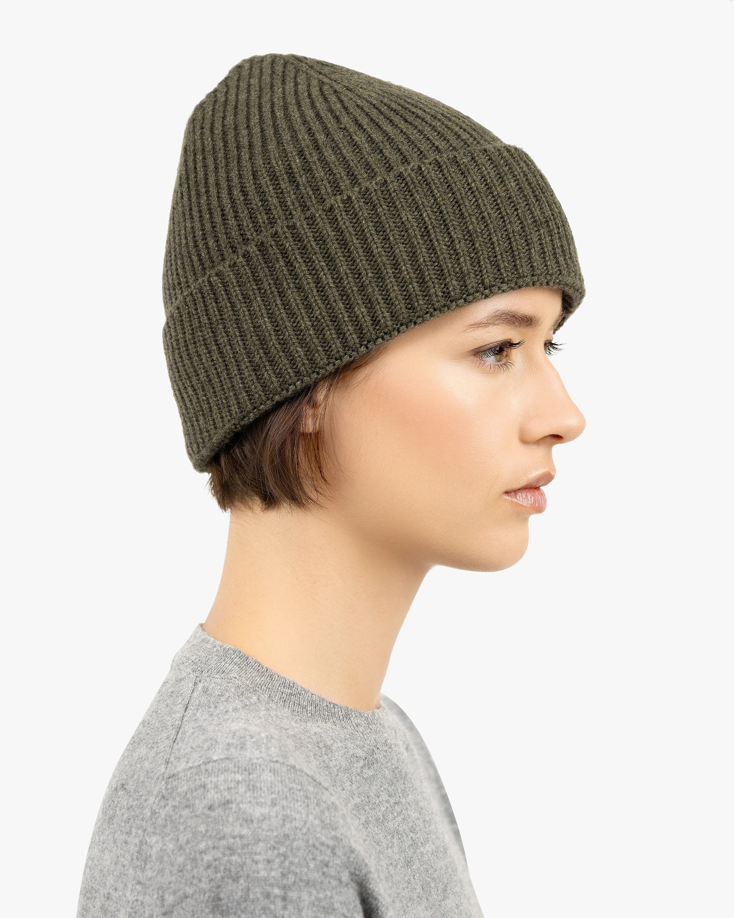 Women's Monaco Hat - Green Cashmere