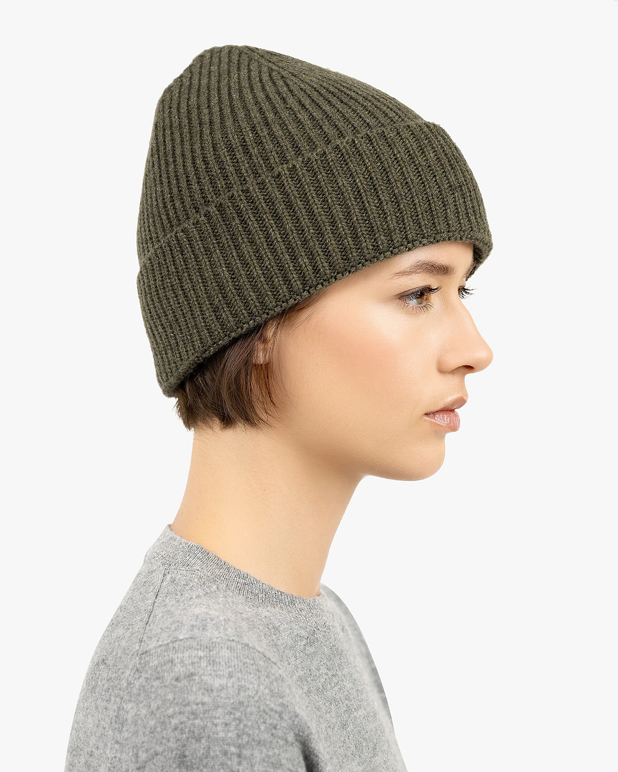 Women's Monaco Hat - Green Cashmere