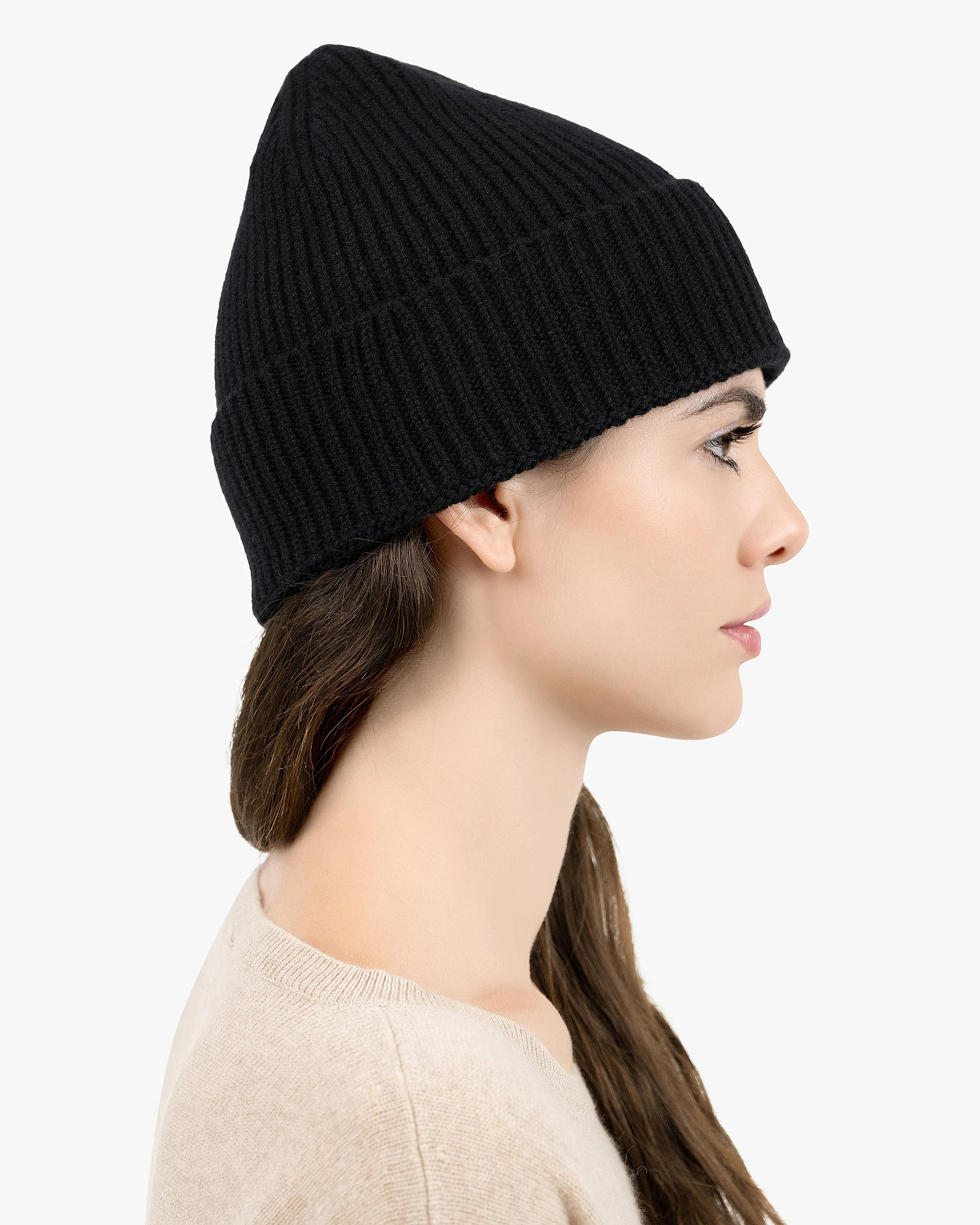 Women's Monaco Hat - Black Cashmere