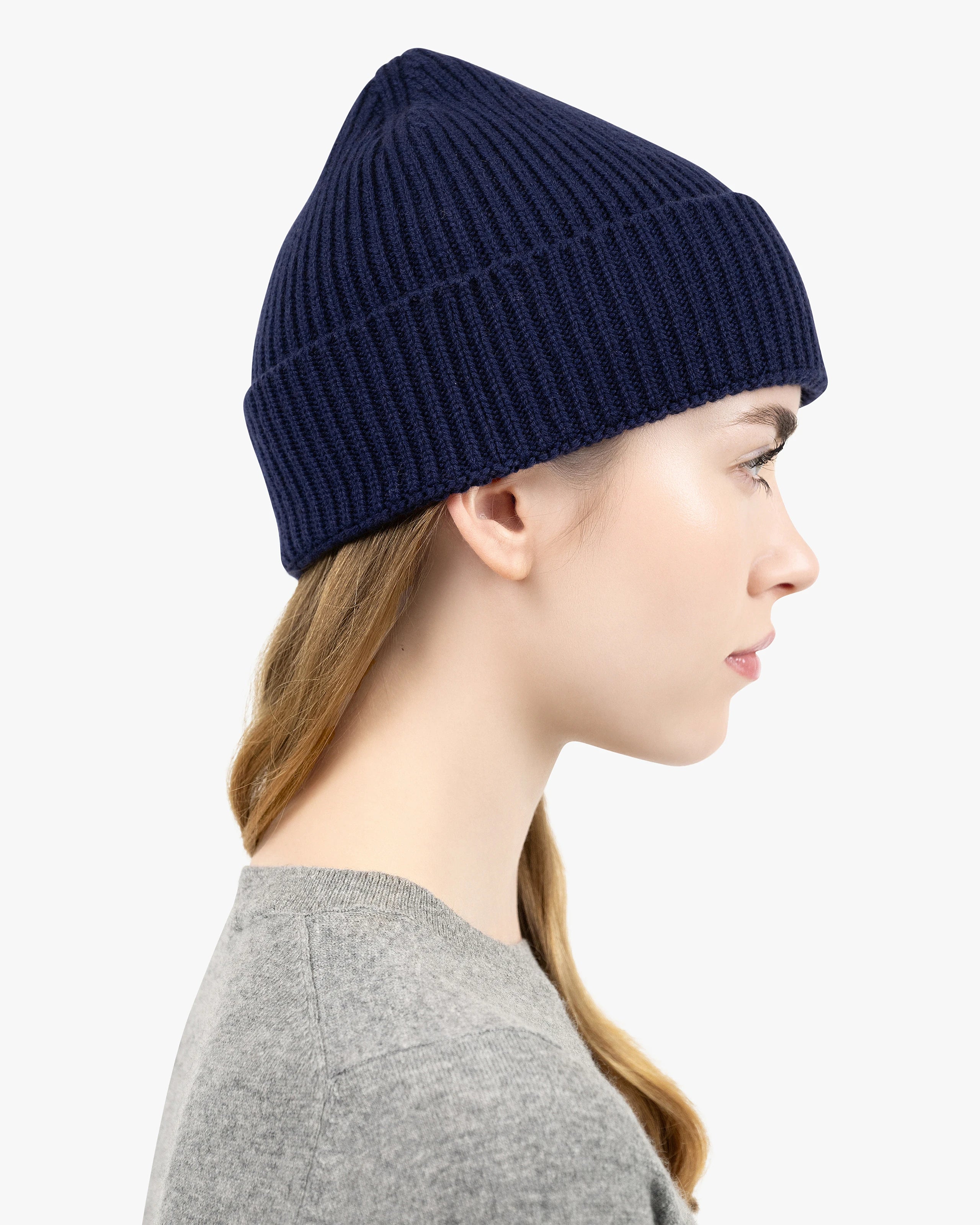 Women's Monaco Hat - Blue Cashmere