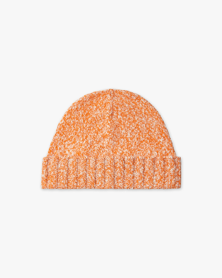 Women's Mouliné Hat - Orange Lana / Cashmere