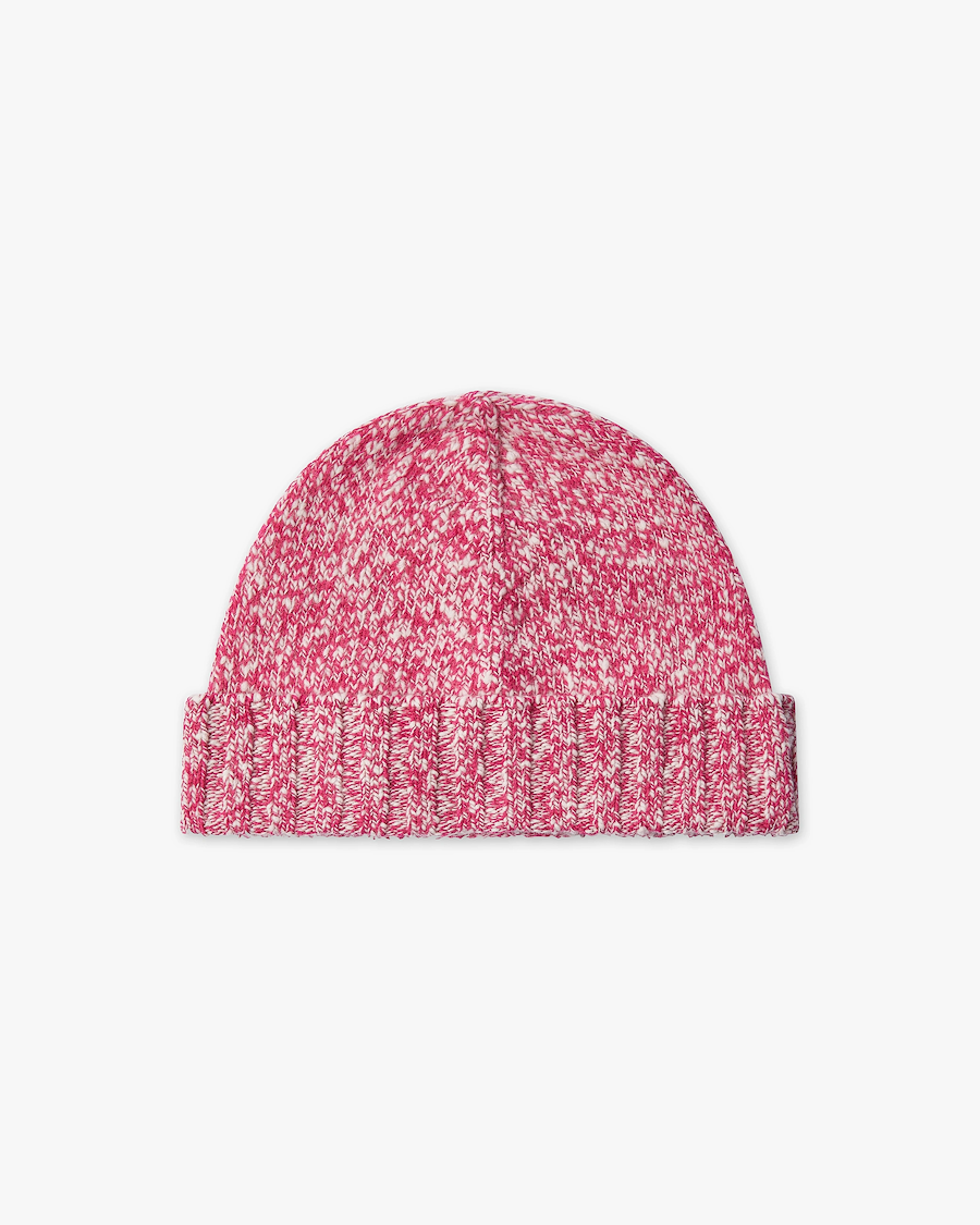 Women's Mouliné Hat - Fuchsia Lana / Cashmere