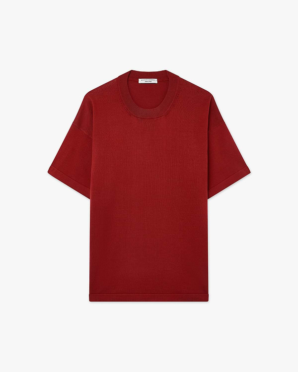 T-Shirt Over Oasi Donna - Rosso