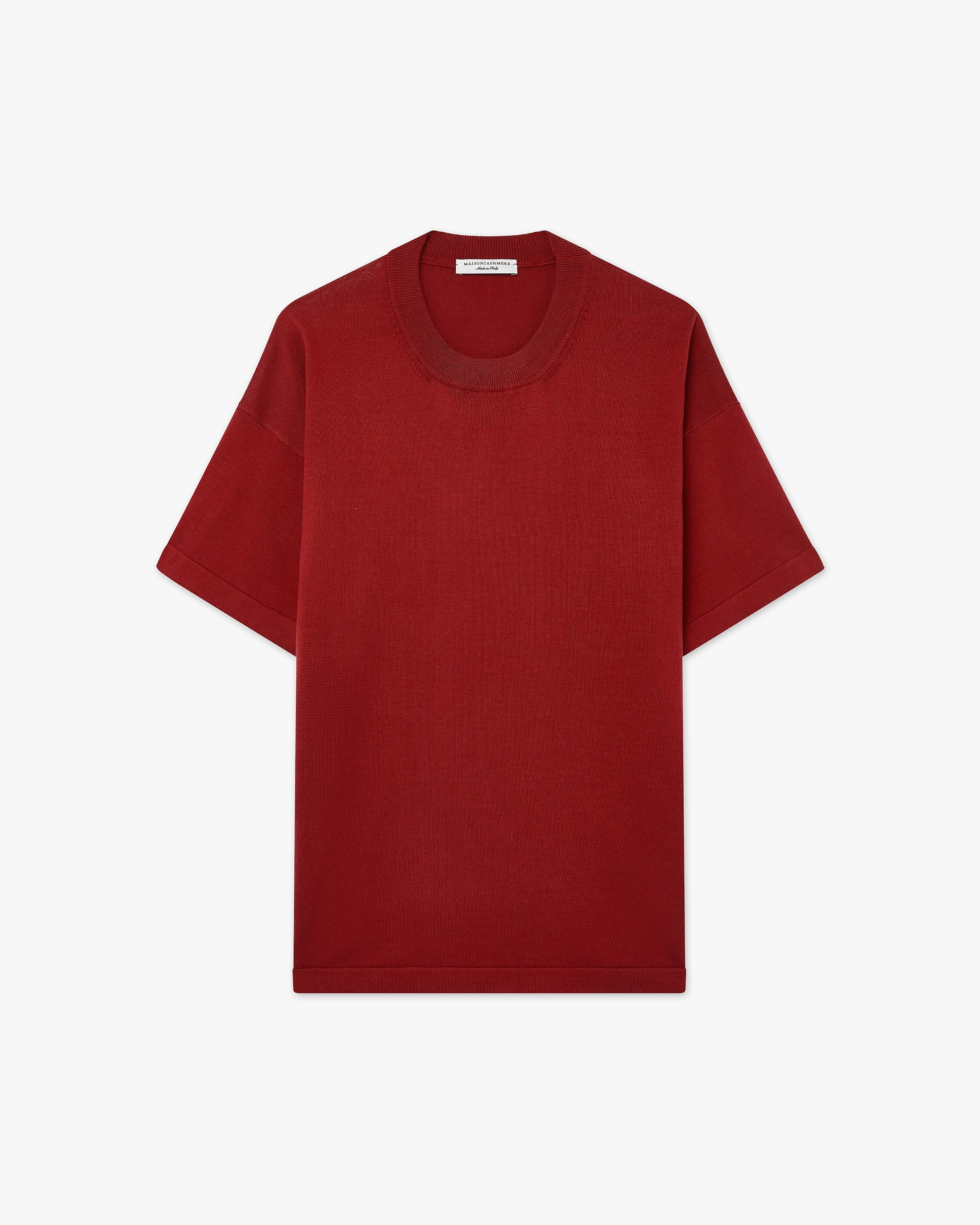 Women's Oasi Maxi Tee - Red Cotone