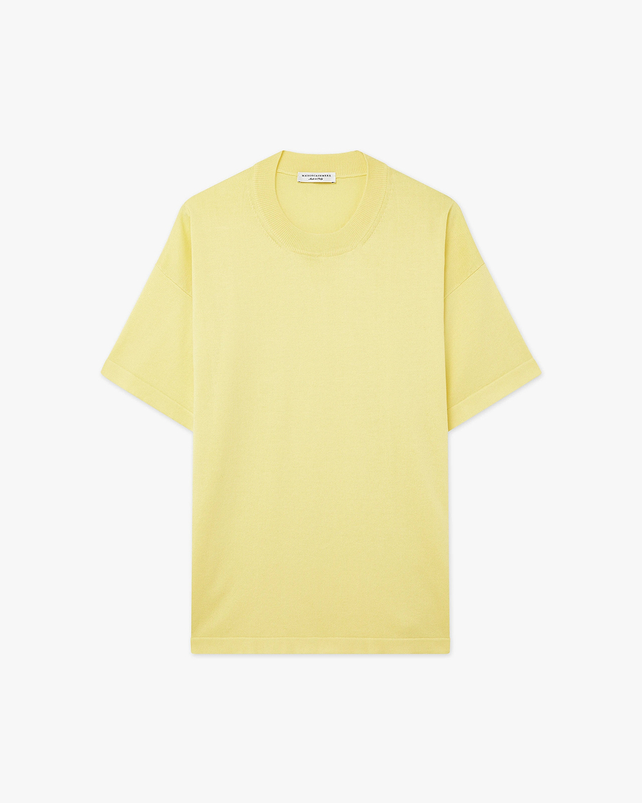 Women's Oasi Maxi Tee - Yellow Cotone