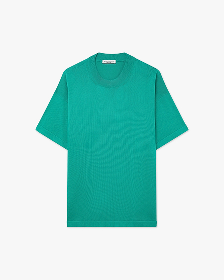 Women's Oasi Maxi Tee - Green Cotone