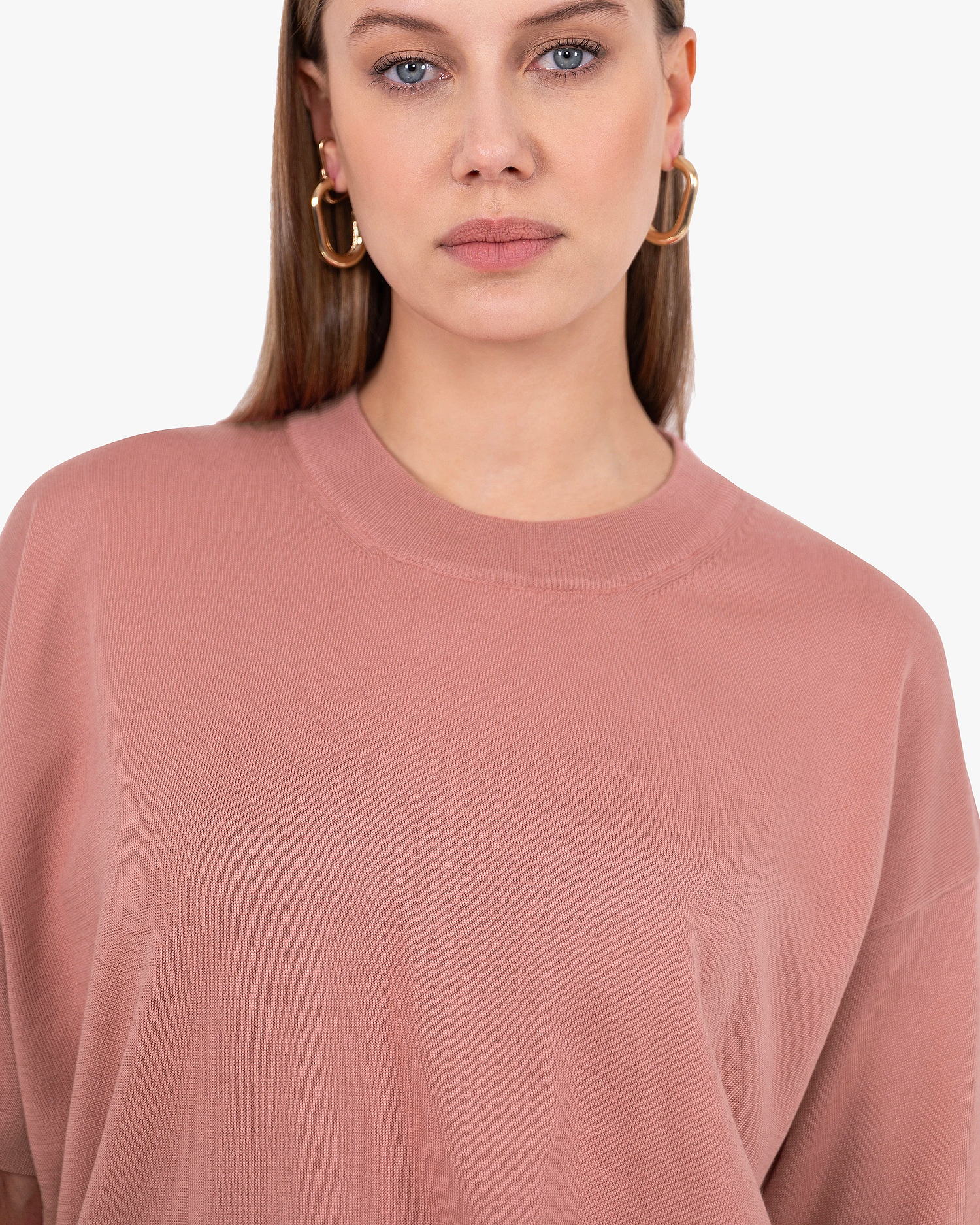 Women's Oasi Maxi Tee - Blush Cotone