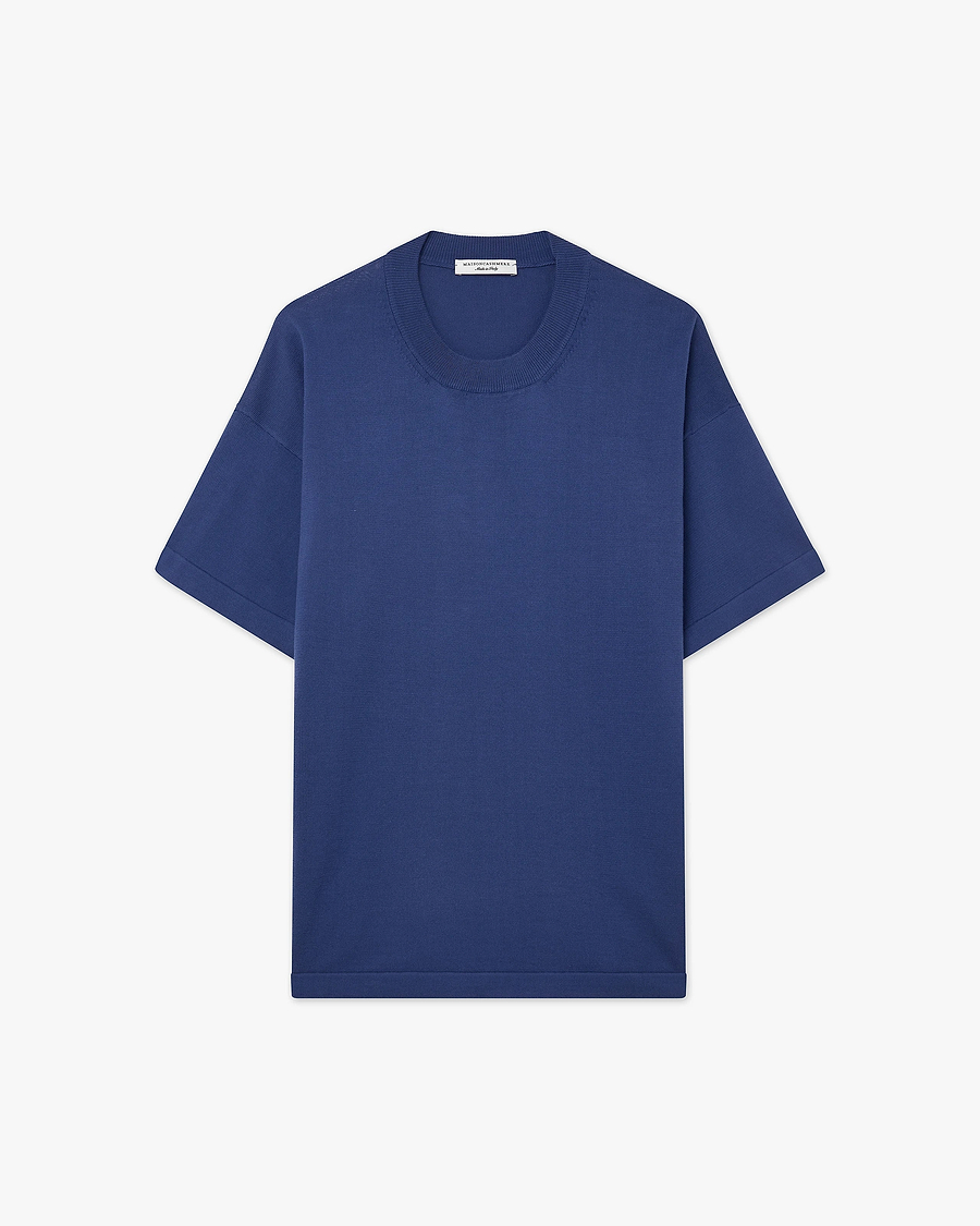 Women's Oasi Maxi Tee - Blue Cotone