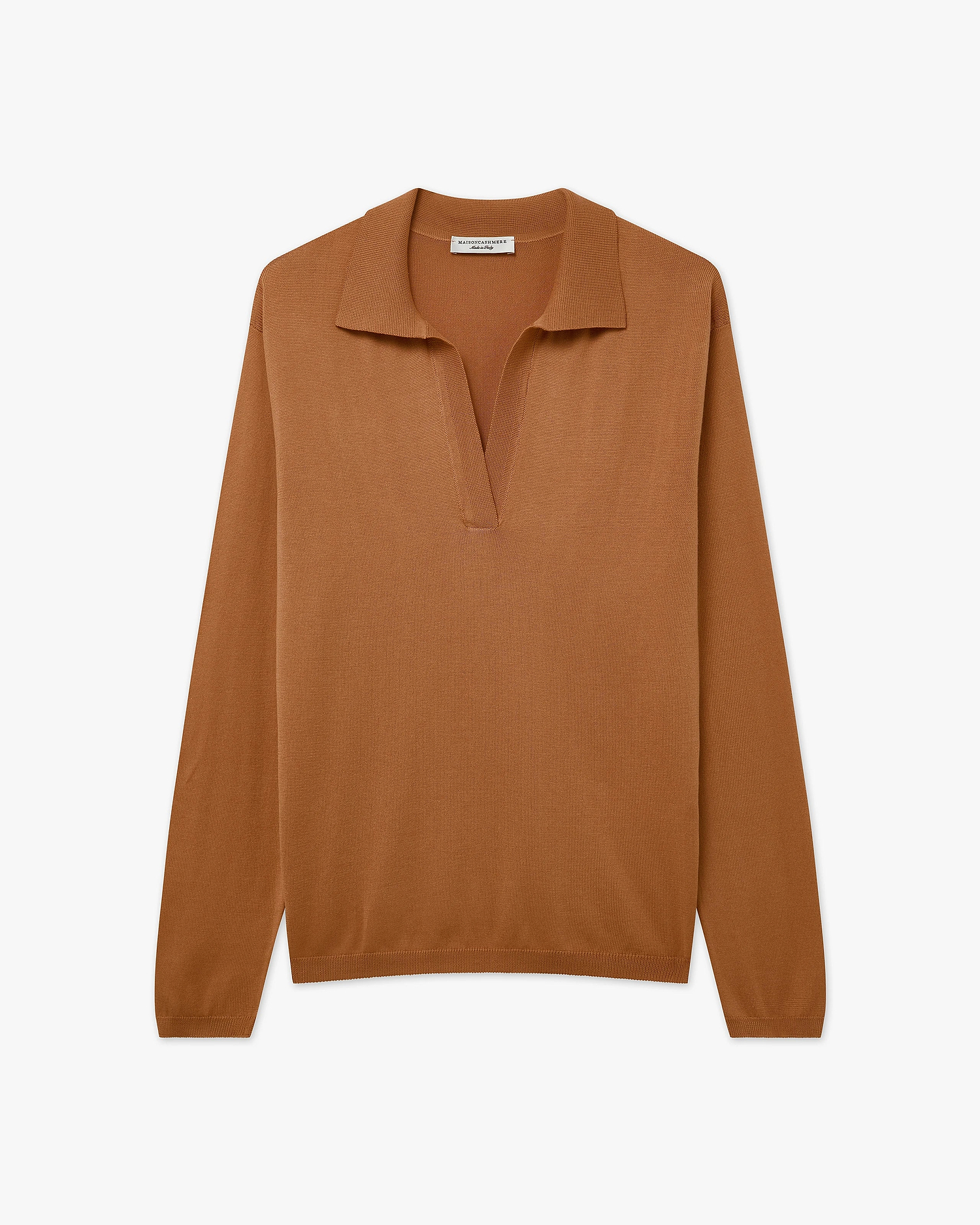 Women's Oasi Polo Sweater - Hazelnut Cotone