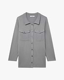Oasi Hemd-Pullover - Grau