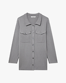 Oasi Hemd-Pullover - Grau