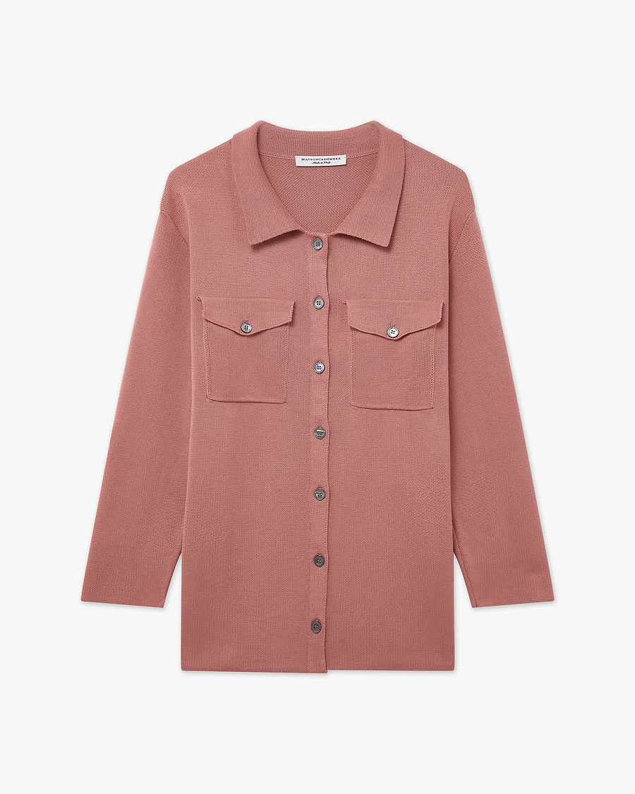 Oasi Shirt Sweater - Blush Cotone