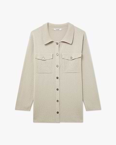 Oasi Hemd-Pullover - Beige
