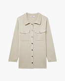 Oasi Hemd-Pullover - Beige