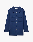 Oasi Hemd-Pullover - Blau