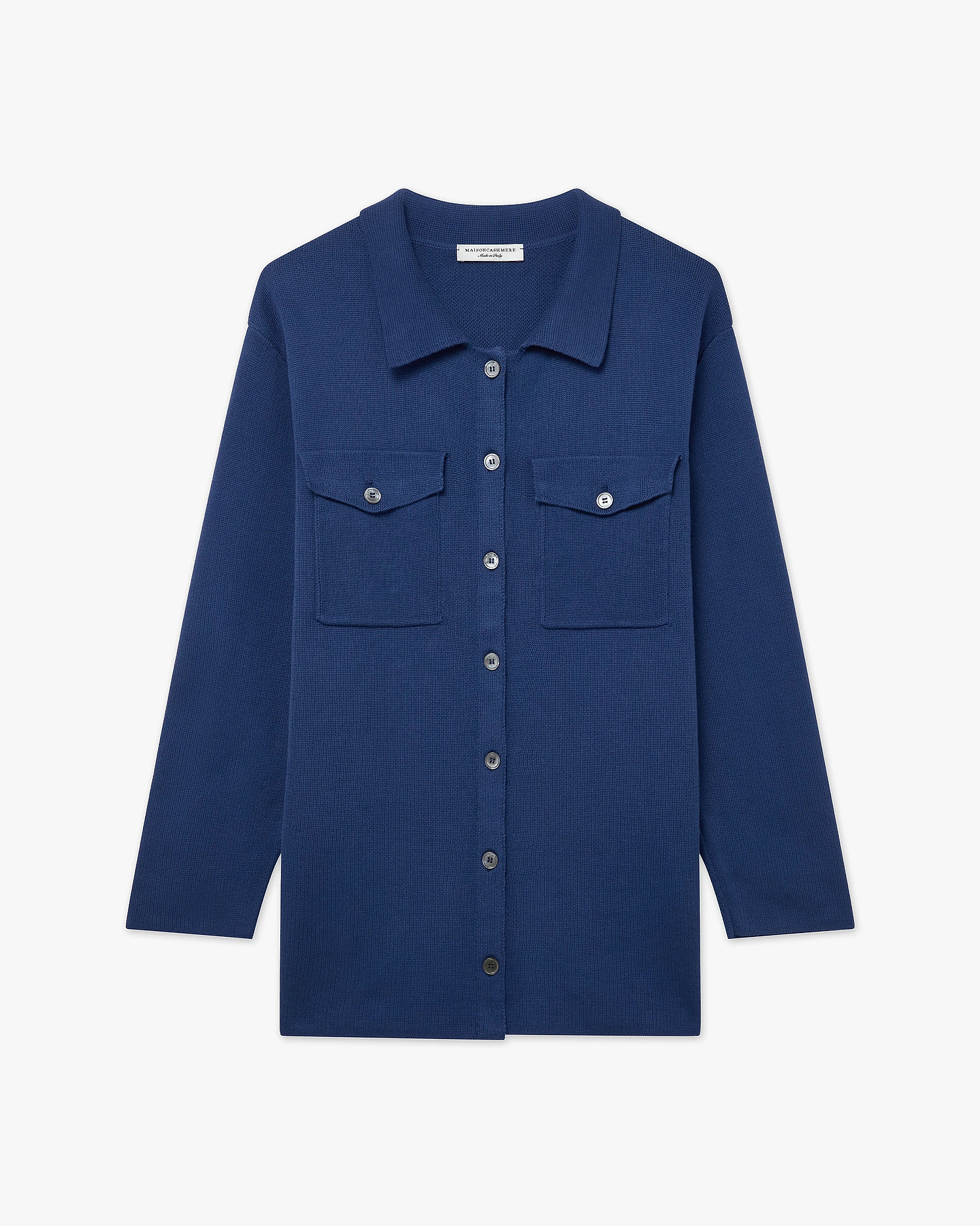Oasi Shirt Sweater - Blue Cotone