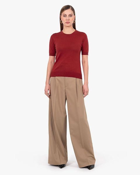 Women's Oasi Tee - Red Cotone