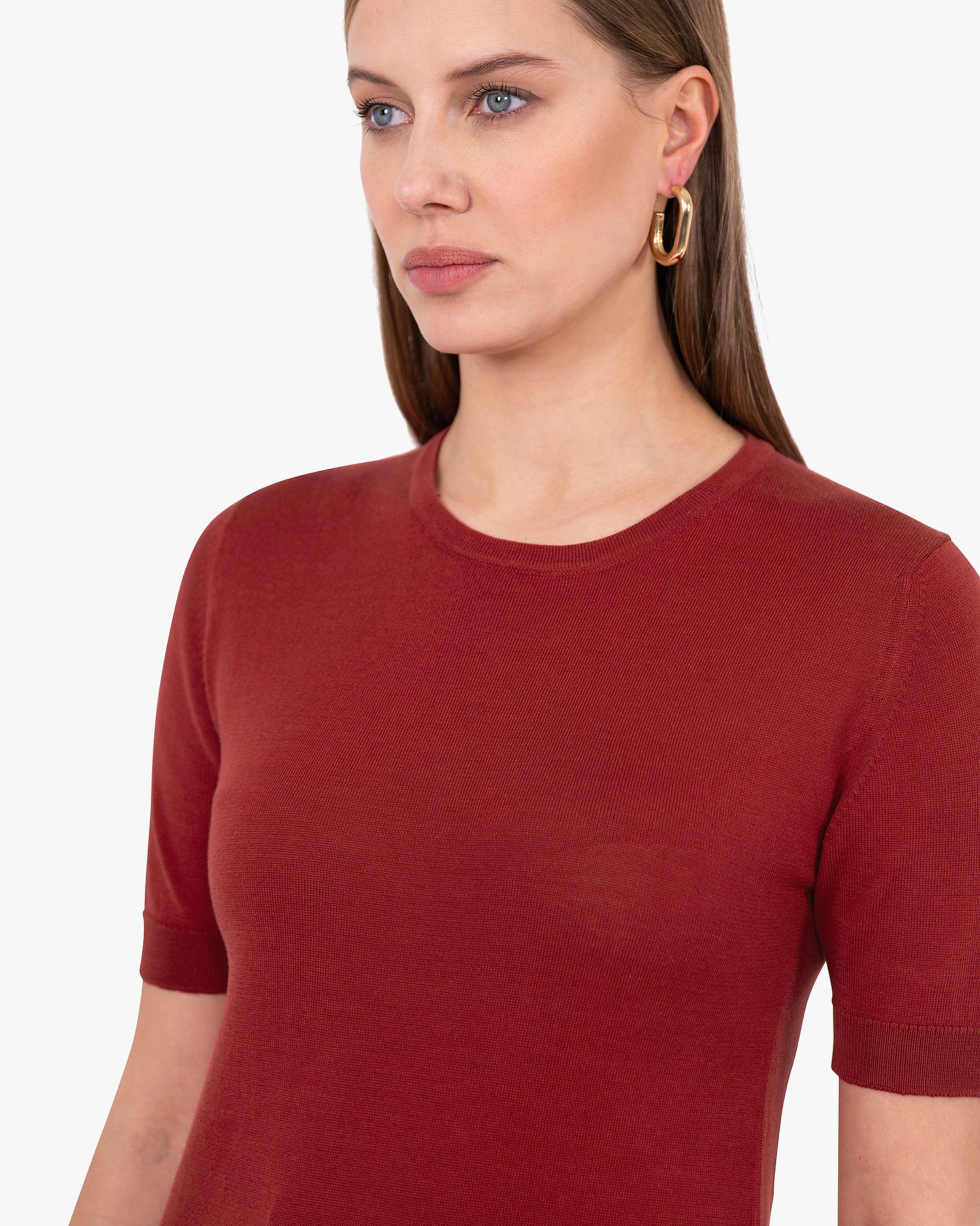 Women's Oasi Tee - Red Cotone
