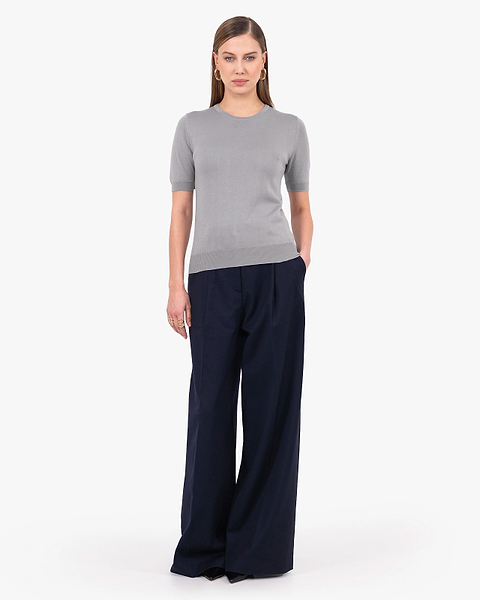 Women's Oasi Tee - Grey Cotone