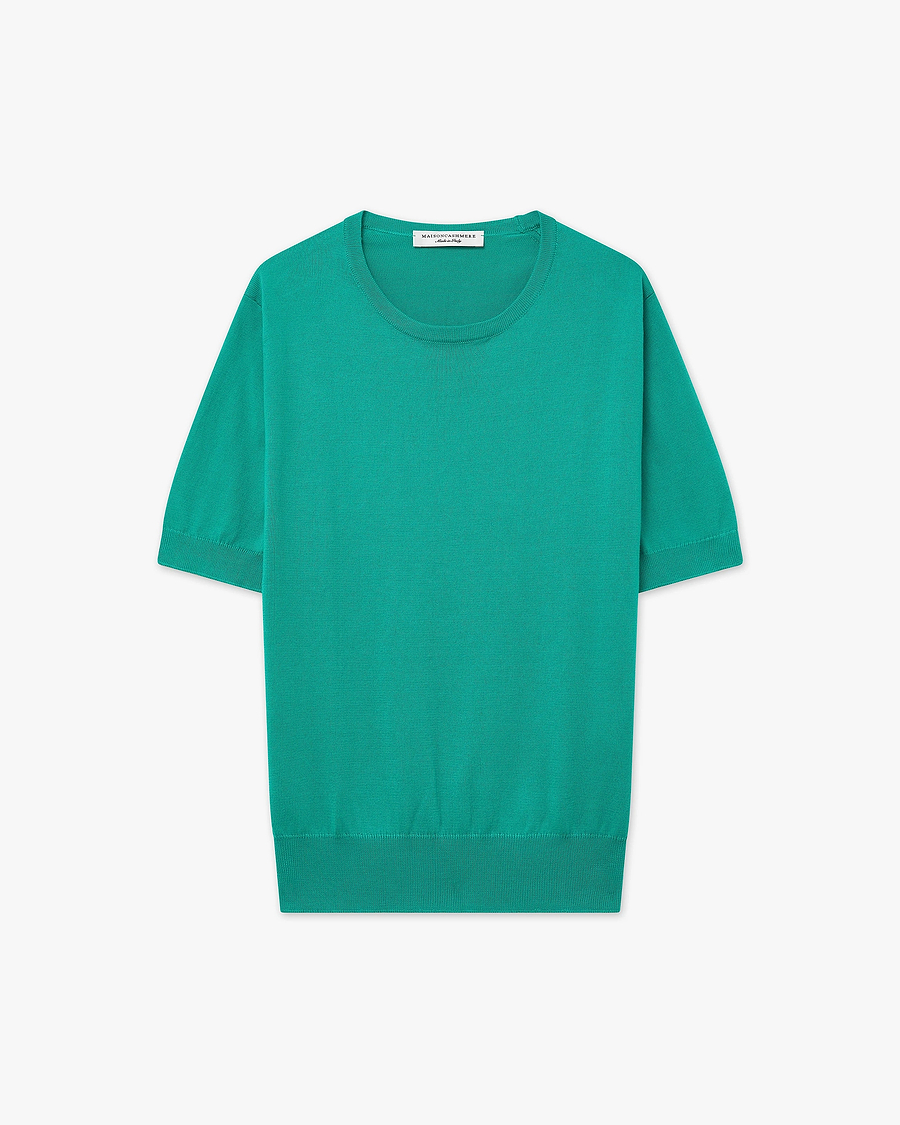 Women's Oasi Tee - Green Cotone