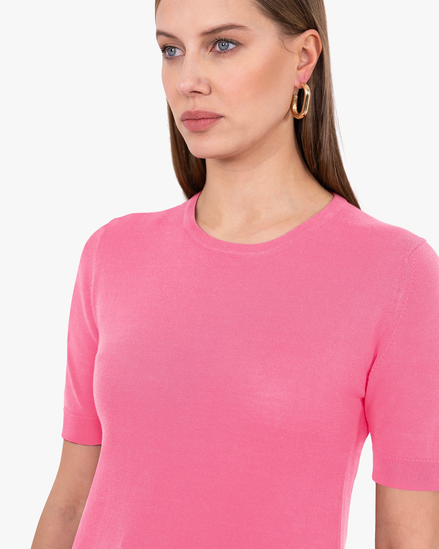 Women's Oasi Tee - Fuchsia Cotone